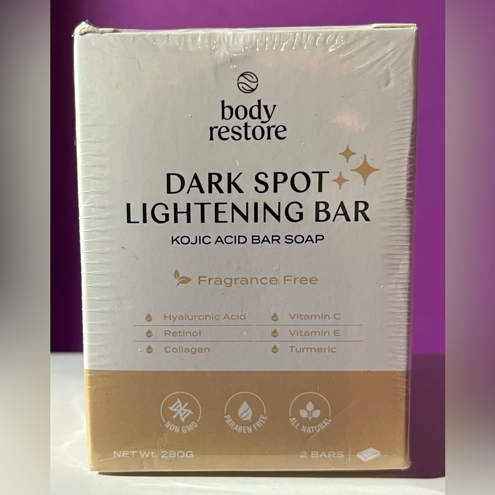 BODY RESTORE - Dark Spot Lightening - Bar Soap - Fragrance Free (exp. 9/26)